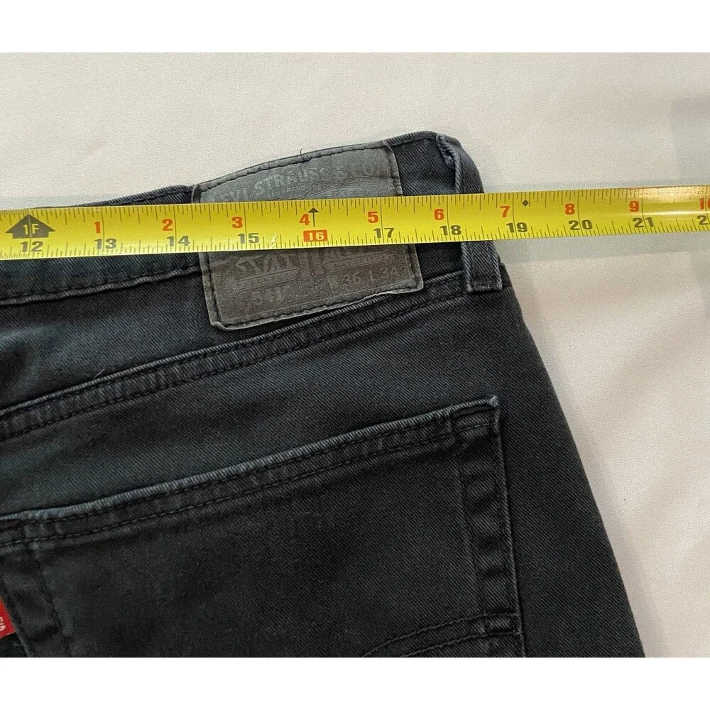 Levi’s 541 Men’s Faded Black Jeans. Size 36/34